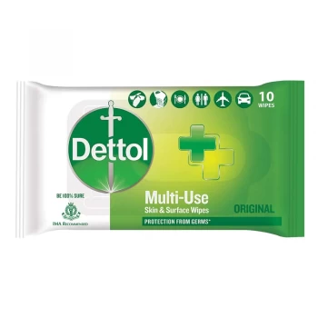 dettol original multi-use skin & surface wipes - 40wipes